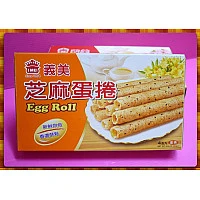 義美芝麻蛋捲小盒款 義美芝麻蛋捲小盒款