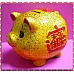 為您介紹-12吋(35公分)陶瓷金豬撲滿(粗金粒) 12吋(35公分)陶瓷金豬撲滿(粗金粒)