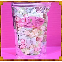 A級彩色五葉花瓣棉花糖1.5公分小包裝 A級彩色五葉花瓣棉花糖1.5公分小包裝