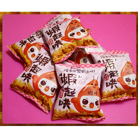 沒事就愛蝦起哄的秘製烤蝦風味脆條118包裝