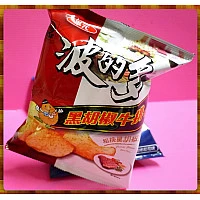 20元賣波的多整顆切片的黑胡椒牛排口味洋芋片(單包報價) 20元賣波的多整顆切片的黑胡椒牛排口味洋芋片(單包報價)