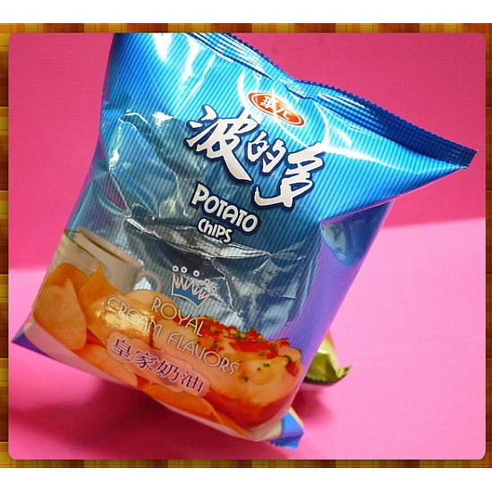 20元賣波的多整顆切片的皇家奶油口味洋芋片(單包報價) 20元賣波的多整顆切片的皇家奶油口味洋芋片(單包報價)