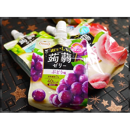  日本福岡縣原裝進口-可以解飢餓的水果風味超低卡蒟蒻果凍-果汁含量11%以上