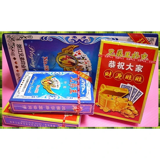 兄弟王標準撲克牌(單付報價)