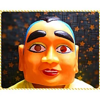 立體可以套頭的三太子面具頭套 立體可以套頭的三太子面具頭套