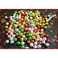 閃閃發光的金箔巧克力球3000g豪華一粒一包裝 閃閃發光的金箔巧克力球3000g豪華一粒一包裝