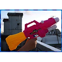超可愛卡賓步槍型氣壓連續發射型水槍400cc裝水量 超可愛卡賓步槍型氣壓連續發射型水槍400cc裝水量