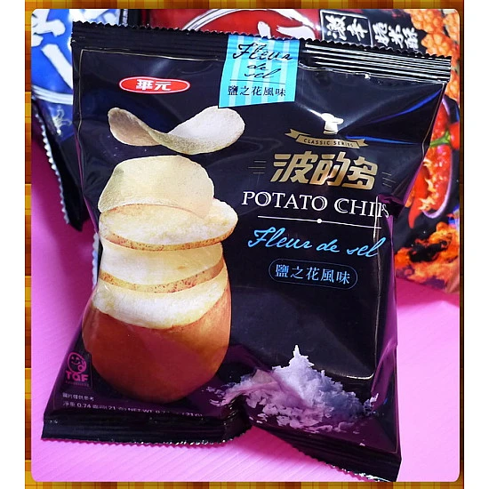 華元波的多洋芋片鹽之花風味20g包