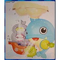 氣派又好玩的一體成形海豚主題小寶寶玩水套件禮盒款 氣派又好玩的一體成形海豚主題小寶寶玩水套件禮盒款