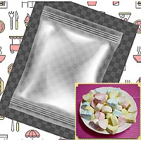 60小包裝3公分彩色愛心棉花糖(3+1顆一包裝) 60小包裝3公分彩色愛心棉花糖(3+1顆一包裝)