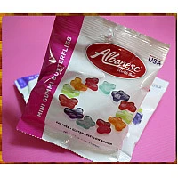 美國原裝ALbanese愛爾巴軟糖-超低熱量,超低麩質,超低鈉100g包蝴蝶造型 美國原裝ALbanese愛爾巴軟糖-超低熱量,超低麩質,超低鈉100g包蝴蝶造型