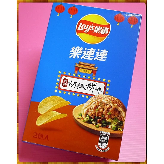 Lay's樂事洋芋片-胡椒餅口味中型包