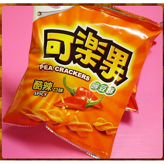 10元賣可樂果豌豆酥酷辣口味(24包一箱裝) 10元賣可樂果豌豆酥酷辣口味(24包一箱裝)