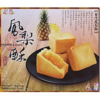 台灣名產傳統鳳梨酥禮盒6顆裝 台灣名產傳統鳳梨酥禮盒6顆裝
