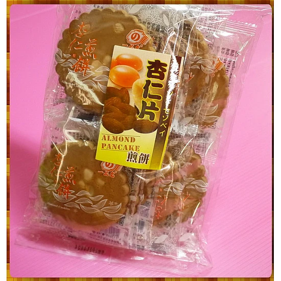 一品名的杏仁片煎餅10片一包裝