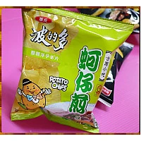 15元賣華元波的多蚵仔煎口味洋芋片(20包一箱裝) 15元賣華元波的多蚵仔煎口味洋芋片(20包一箱裝)
