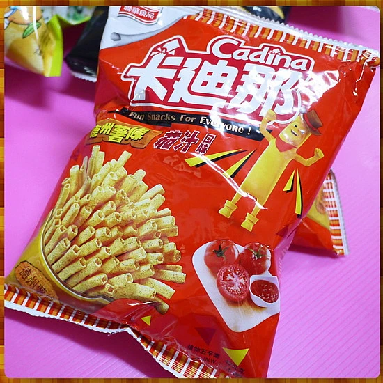25元賣卡迪那德州薯條茄汁口味 25元賣卡迪那德州薯條茄汁口味