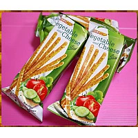 3包量只賣1包價的起司蔬菜烤餅乾棒60g大份量包 3包量只賣1包價的起司蔬菜烤餅乾棒60g大份量包