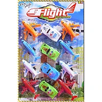 5公分長波音客機主題回力車組(12台裝)