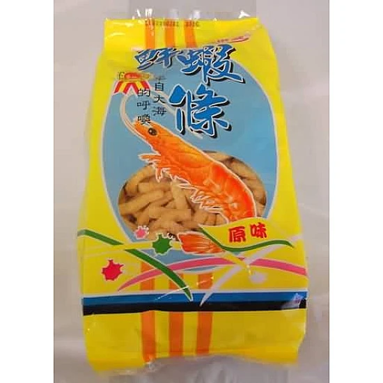 老街專屬鮮蝦條超大包(600g) 老街專屬鮮蝦條超大包(600g)