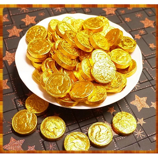 招財糖-瑞士金幣巧克力(一斤裝)台灣製 招財糖-瑞士金幣巧克力(一斤裝)台灣製